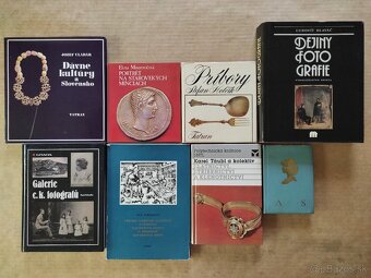 Knihy Umenie, zlatníctvo, história, fotografia a iné...1. - 3