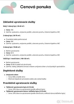 Upratovacia služba - 3