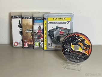 PS3 + 5 hier + 2 ovládače - 3