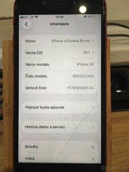 📱 Predám iPhone SE (2020 - 3