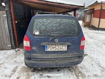 Predám Opel Zafira, r. 2003 - 3