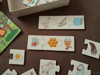 Puzzle Užitočné zvieratká - 3