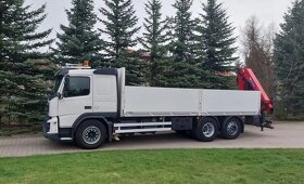 8306 - Volvo FMX 370 - 6x2 - Valník + HR-HMF 2120-K4 – EURO - 3