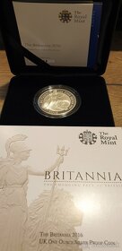 Britannia, Strieborné Proof mince 2015,2016,2018,2019 - 3