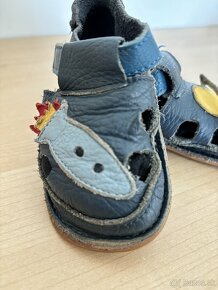 Barefoot kožené detské sandálky Tikki- veľkosť 21 - 3