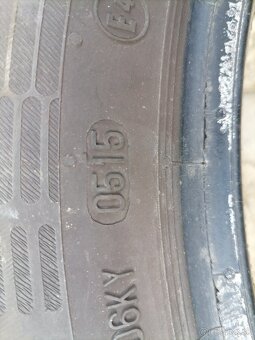 Predám letné continental 215/55R17 - 3