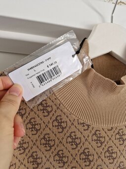 NOVE Guess a DKNY monogram logovane zimne saty - 3