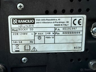 Predam elektrický mlynček na kávu Rancilio Rocky SD - 3
