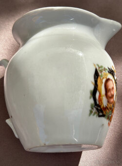RU hrneček FJ starý porcelánový originál - 3