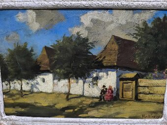 B. Holossy - stará olejomaľba - 3