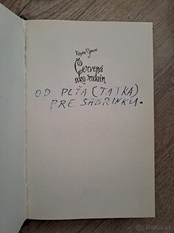 Predám knihu Červená ako rubín - Kerstin Gierová - 3