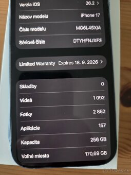 iPhone 17, 256GB - 3