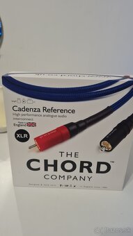Predám Chord Cadenza Reference 2XLR-2XLR × 1m - 3
