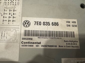 NAVIGÁCIA TOUAREG/MULTIVAN - 3