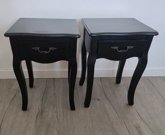 IKEA posteľ + rošty + nočné stolíky - 3