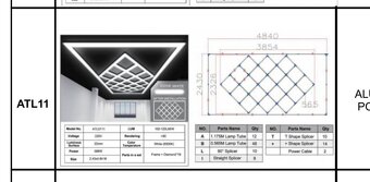 LED svetlá HEXAGON skladom - 3