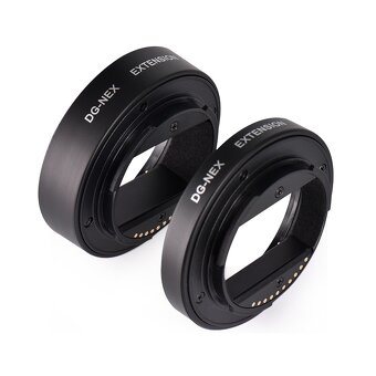 Sony makro mezikroužky automatické E-mount FE např A7 a NEX - 3