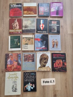 Knihy o umelcoch a umení 1 - 3