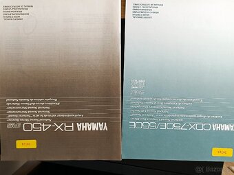 Zosilňovač, CD prehrávač, receiver Yamaha RX-450 Japan - 3