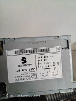 Rádio Škoda Superb 2006 Rhapsody - 3