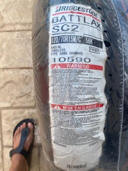 Pneu Bridgestone Battlax Scooter SC2 - 3