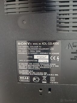 Sony KDL32L4000 - 3