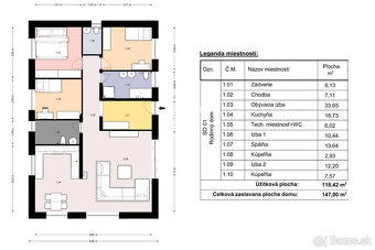 Novostavba 4-izbového bungalovu – ul. Kvetná, Prešov - 3