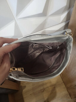 NOVÁ strieborná kabelka - 3