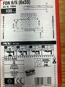 Stropný klinec Fischer FDN 6/5 6x35 - 3