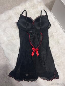 Čierna nočná košieľka - 3