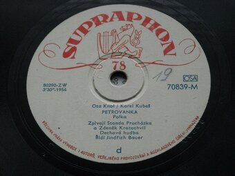 Gramofonové platne šelakové - 3