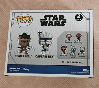 Funko Pop Star Wars Pong Krell vs. Captain Rex 2 Pack - 3
