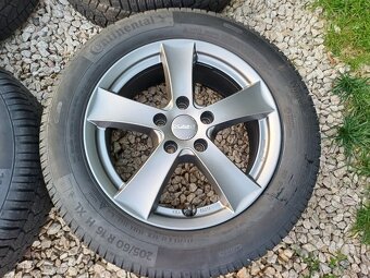 hlinikové disky-Vw/Skoda/Sear,---61/2Jx16-ET-48--5x112 - 3