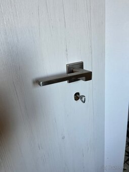 Nova kľučka na dvere strieborna 7 ks - 3