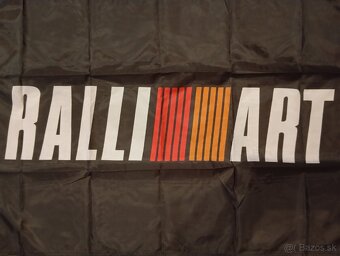 RALLIART vlajka + šiltovka - 3