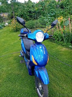 Predám electro moped Racceway 25km/h–20Ah,najazd. 265km - 3