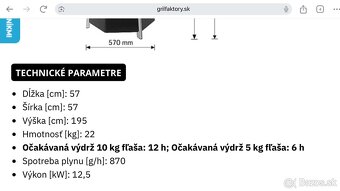 Plynový ohrievač propán - bután - 3