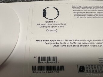 Apple Watch 7 45mm Midnight Sport Band - 3