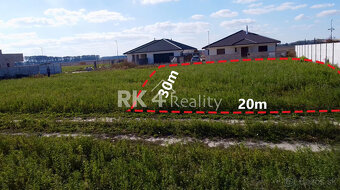 RK4 - PREDAJ - Stavebný pozemok na výstavbu rodinného domu , - 3