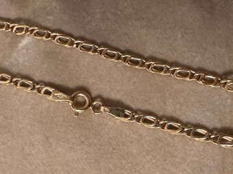 zlata retiazka 14kt zlato - 3