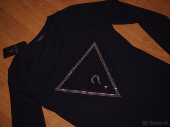 Armani dámske tričko tmavomodré - 3