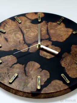 Nástenné epoxidové hodiny - 3