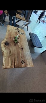 Konferenčný stolík -dub bahenny - 3