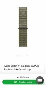 Apple nike remienok na apple watch - 3