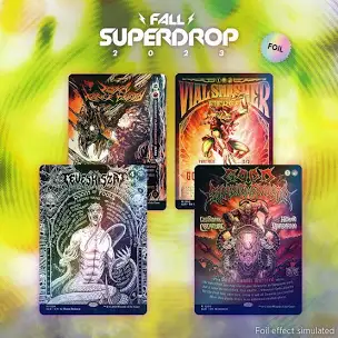 MTG - 3 x foil Secret lair set - 3