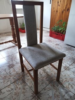 Predám jedálenský stôl + stoličky - 3