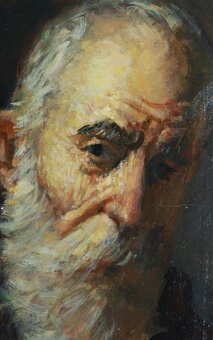 OBRAZ - Olejomaľba - Portrét muža - REZERVOVANÉ - 3