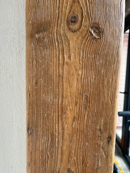 Veľké zrkadlo v masívnom drevenom ráme 120x79cm - 3