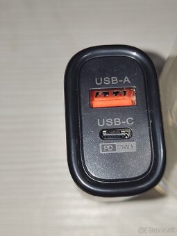 Predám GaN 65W nabíjačku (USB-C + USB-A) - 3