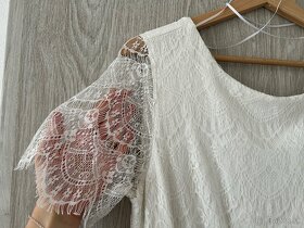 Tehotenské svadobné šaty - 3